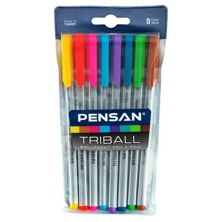 Pix fara mecanism PENSAN Triball 1003A, 1 mm, 8 culori/set